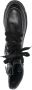 Geox 45mm Vilde lace-up leather boots Black - Thumbnail 4