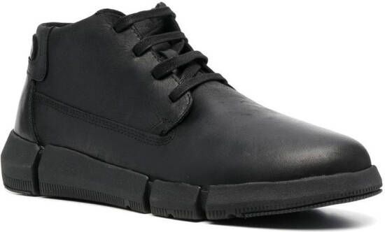 Geox Adacter leather boots Black