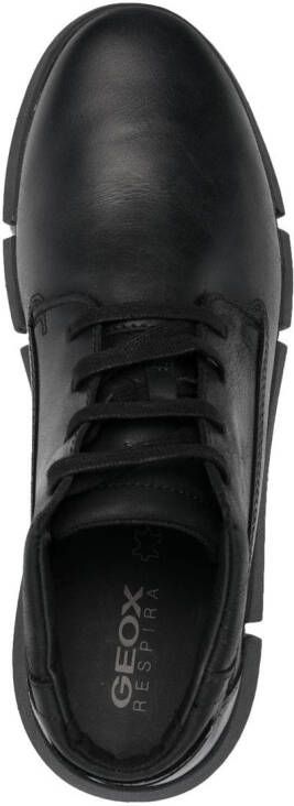 Geox Adacter leather boots Black