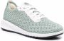 Geox Aerantis mesh lace-up sneakers Green - Thumbnail 2