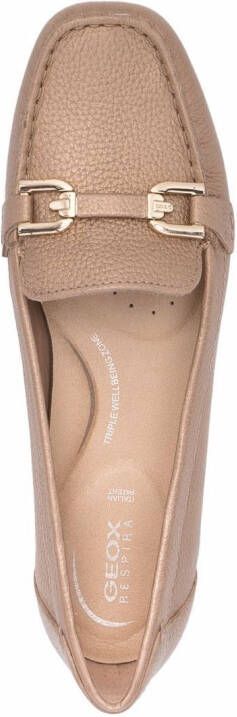 Geox Annytah horsebit-detail loafers Neutrals