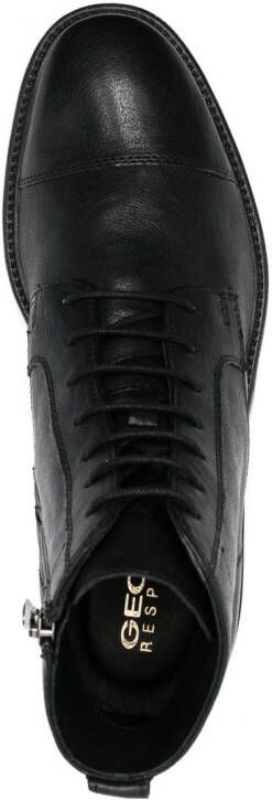 Geox Aurelio lace-up ankle boots Black