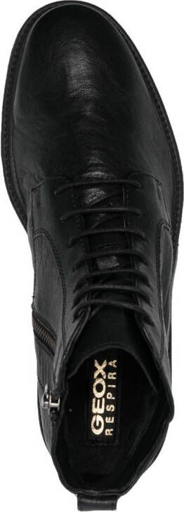 Geox Aurelio lace-up ankle boots Black