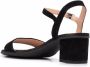 Geox Aurely 50 suede sandals Black - Thumbnail 3