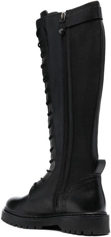 Geox Bleyze knee-length boots Black