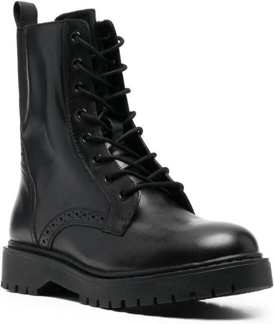 Geox Bleyze lace-up boots Black