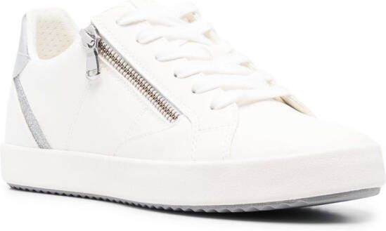 Geox Blomiee leather sneakers White