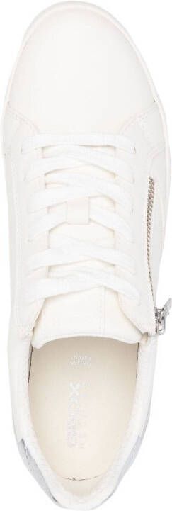 Geox Blomiee leather sneakers White