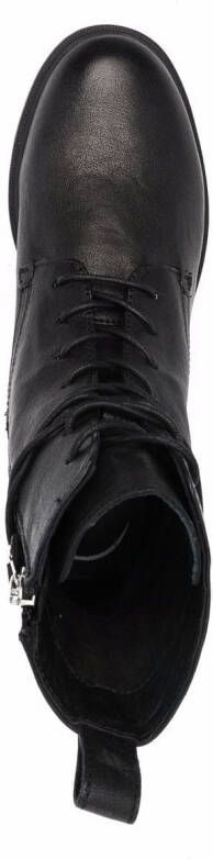 Geox chunky lace-up boots Black