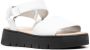 Geox Dandra open-toe leather sandals White - Thumbnail 2