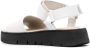 Geox Dandra open-toe leather sandals White - Thumbnail 3
