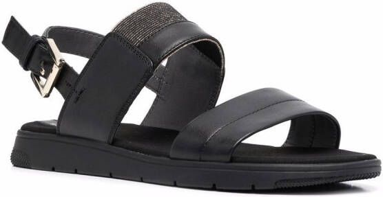 Geox Dandra slingback sandals Black