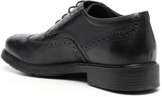 Geox Dublin lace-up brogue shoes Black