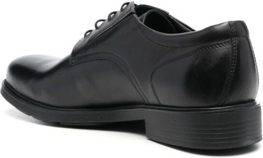 Geox Dublin leather Derby shoes Black