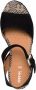 Geox Eolie flatform sandals Black - Thumbnail 4