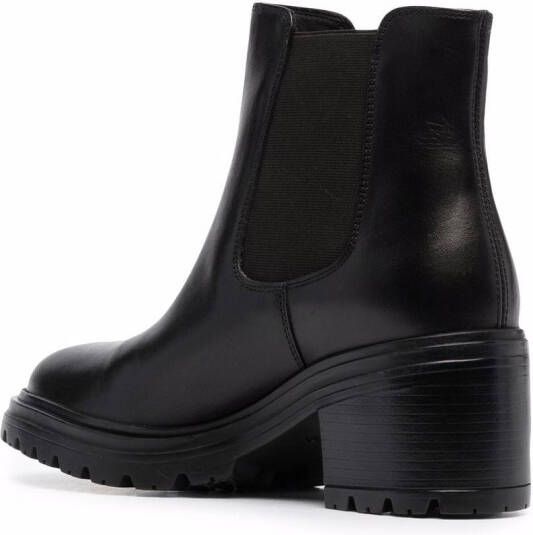 Geox heeled Chelsea boots Black