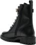 Geox Hoara leather ankle boots Black - Thumbnail 3