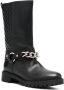 Geox Hoara quilted-panel boots Black - Thumbnail 2