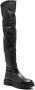 Geox Iridea 50mm over-the-knee boots Black - Thumbnail 2