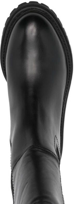 Geox Iridea Abx 55mm heel boots Black