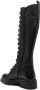 Geox Iridea leather calf boots Black - Thumbnail 3