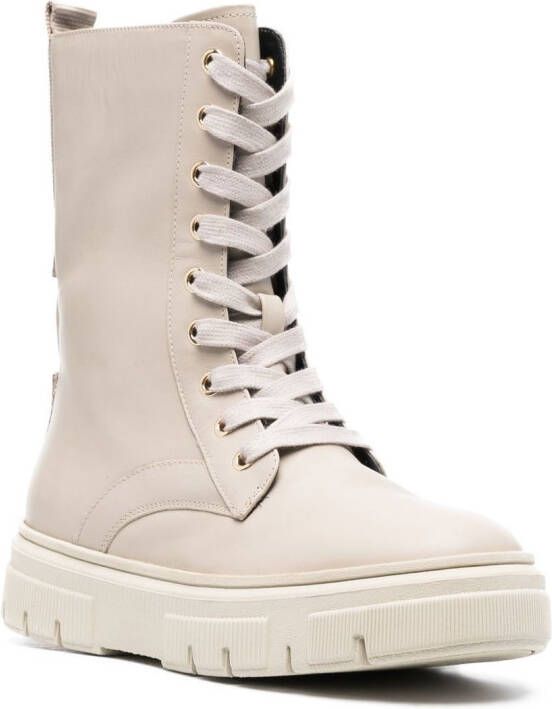 Geox Isotte lace-up boots Neutrals