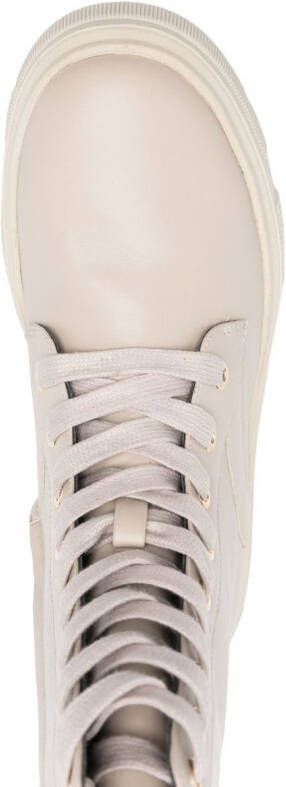 Geox Isotte lace-up boots Neutrals