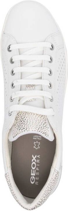 Geox Jaysen low-top leather sneakers White