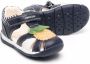 Geox Kids appliqué-detail open toe sandals Blue - Thumbnail 2