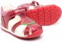 Geox Kids appliqué-detail open toe sandals Red - Thumbnail 2