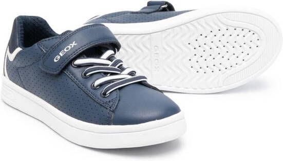 Geox Kids DJRock touch-strap sneakers Blue