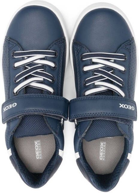 Geox Kids DJRock touch-strap sneakers Blue