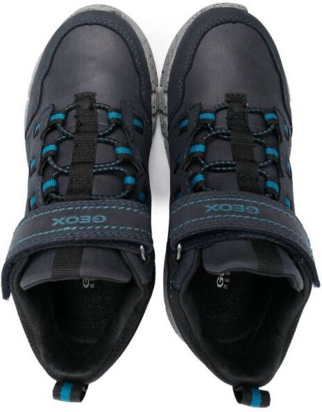 Geox Kids Flexyper touch-strap boots Blue