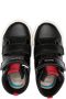 Geox Kids Kilwi touch-strap panelled sneakers Black - Thumbnail 3