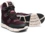 Geox Kids logo lace-up boots Purple - Thumbnail 2