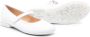 Geox Kids Plie touch-strap ballerina shoes White - Thumbnail 2