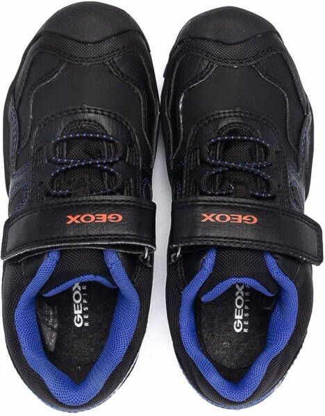 Geox Kids Savage two-tone sneakers Black