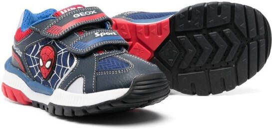 Geox Kids Tuono Spider-Man trainers Blue