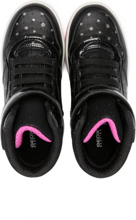 Geox Kids Washiba lace-up sneakers Black