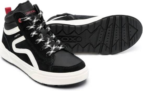 Geox Kids Weemble lace-up sneakers Black