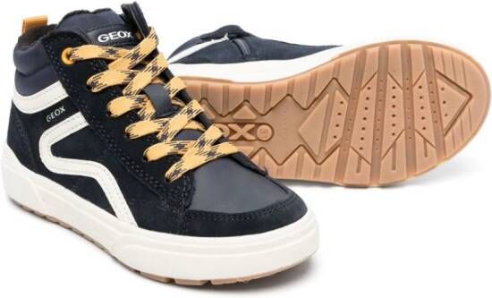 Geox Kids Weemble high-top sneakers Blue