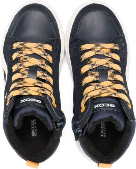 Geox Kids Weemble high-top sneakers Blue