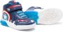 Geox Kids x Marvel Grayjay high-top sneakers Blue - Thumbnail 2