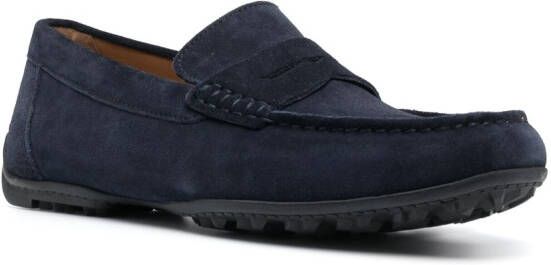 Geox Kosmopolis suede loafers Blue