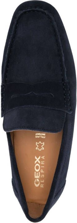 Geox Kosmopolis suede loafers Blue