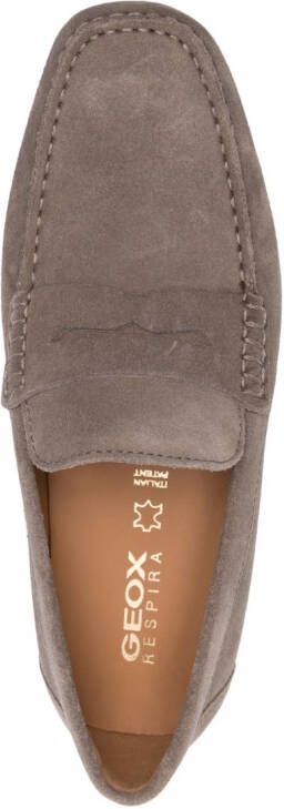 Geox Kosmopolis suede loafers Grey