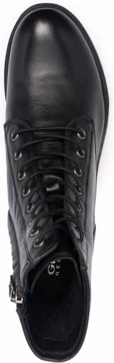 Geox lace-up ankle boots Black