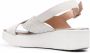 Geox Laudara woven-strap wedge sandals Grey - Thumbnail 3