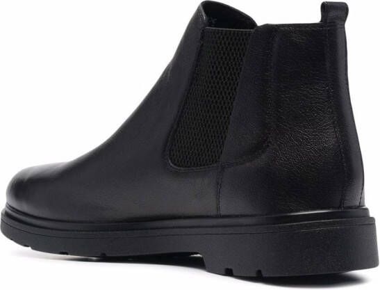 Geox leather Chelsea boots Black