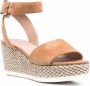 Geox 75mm Lipari wedge sandals Neutrals - Thumbnail 2